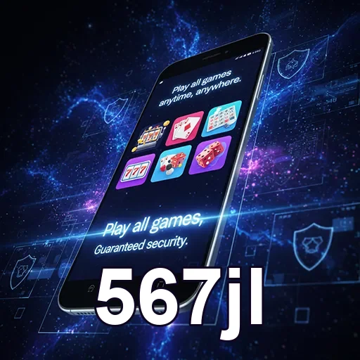 Excited player enjoying thrilling slots on mobile