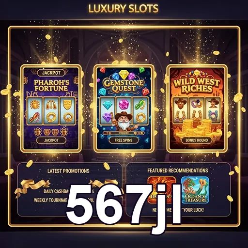 567jl luxury slots promotions